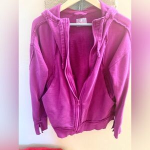 FP Movement by Free People Magenta Hoodie Jacket